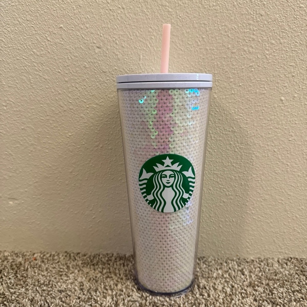 STARBUCKS WHITE SEQUENCE TUMBLER VENTI